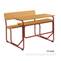 (Furntiure)table benches double student table and chair